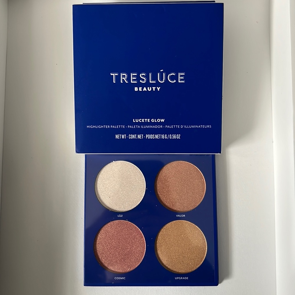 Trecluce Beauty Lucete Highlighter Palette in Glow